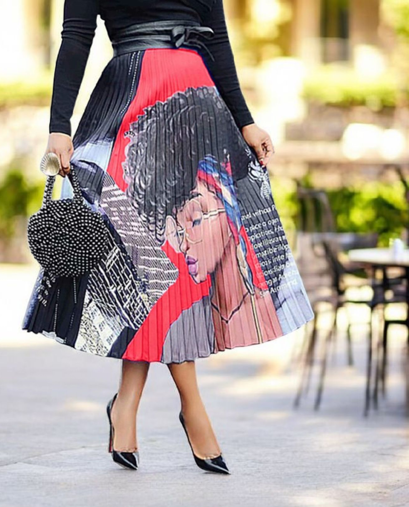 Street Chic Pleat skirt