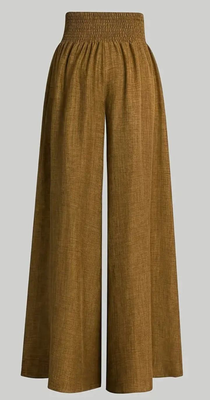 Soft Flex Wide Leg Pants
