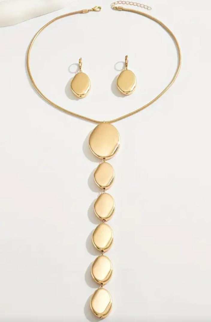 Goddess Drop Necklace set