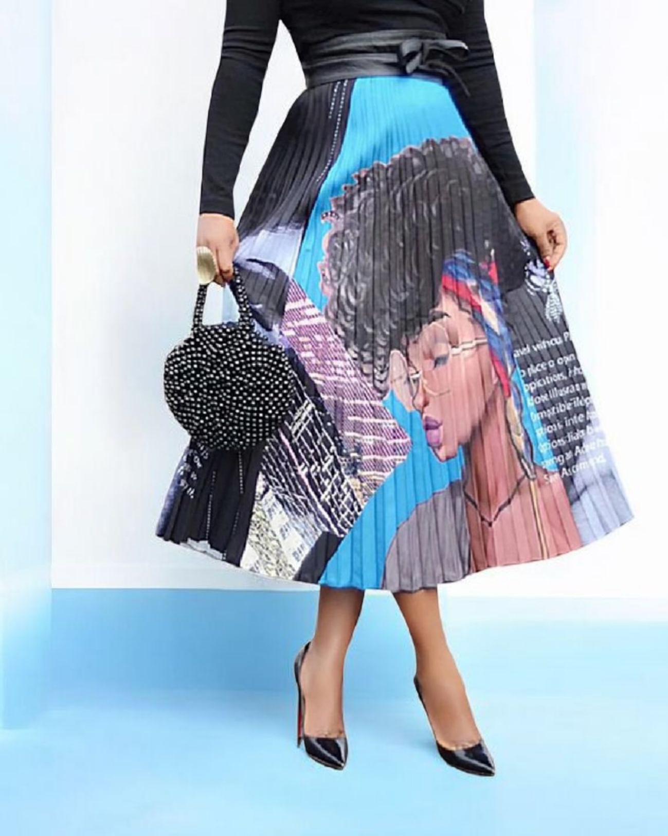 Street Chic Pleat skirt