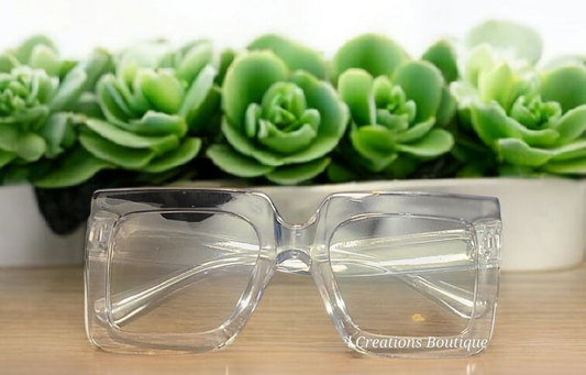 Retro Square Frame Glasses
