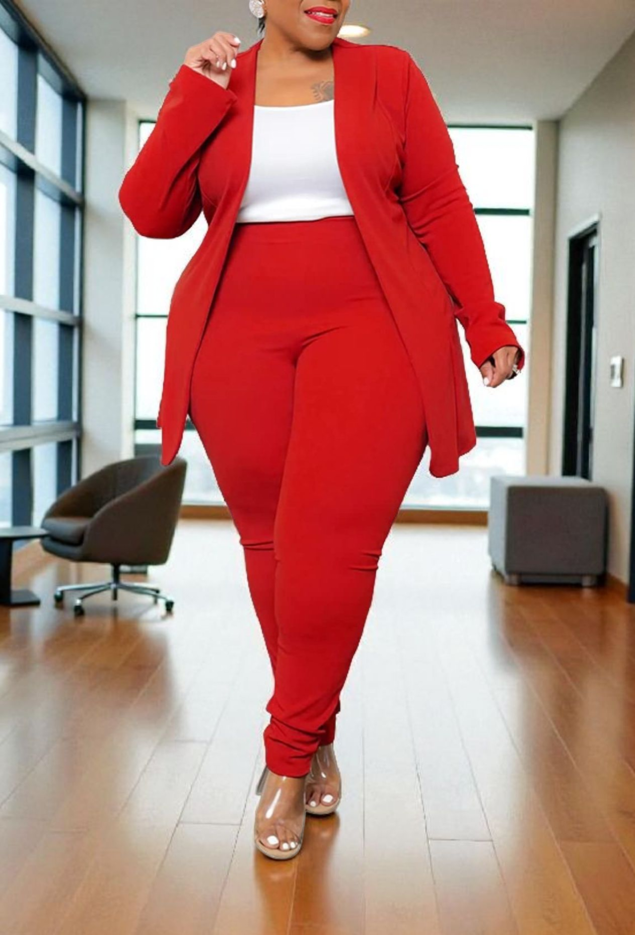 Allure Lounge Ensemble Pant Suit