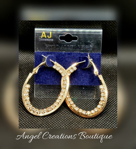 Gold Hoop Earrings