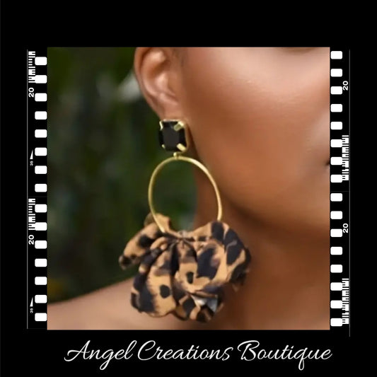 Leopard Earrings