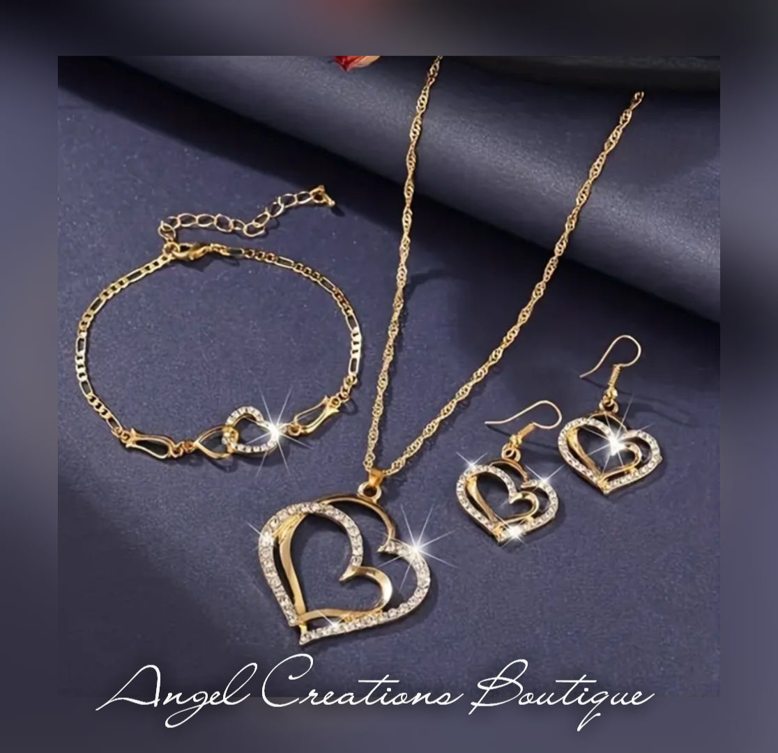 Get Hearted Necklace set