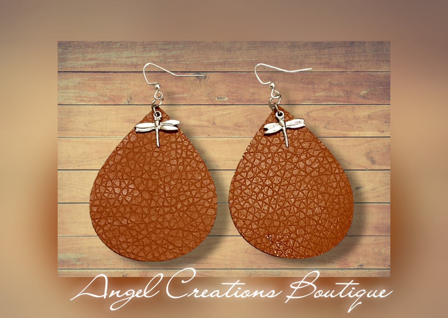 Tear Drop earrings w/charm