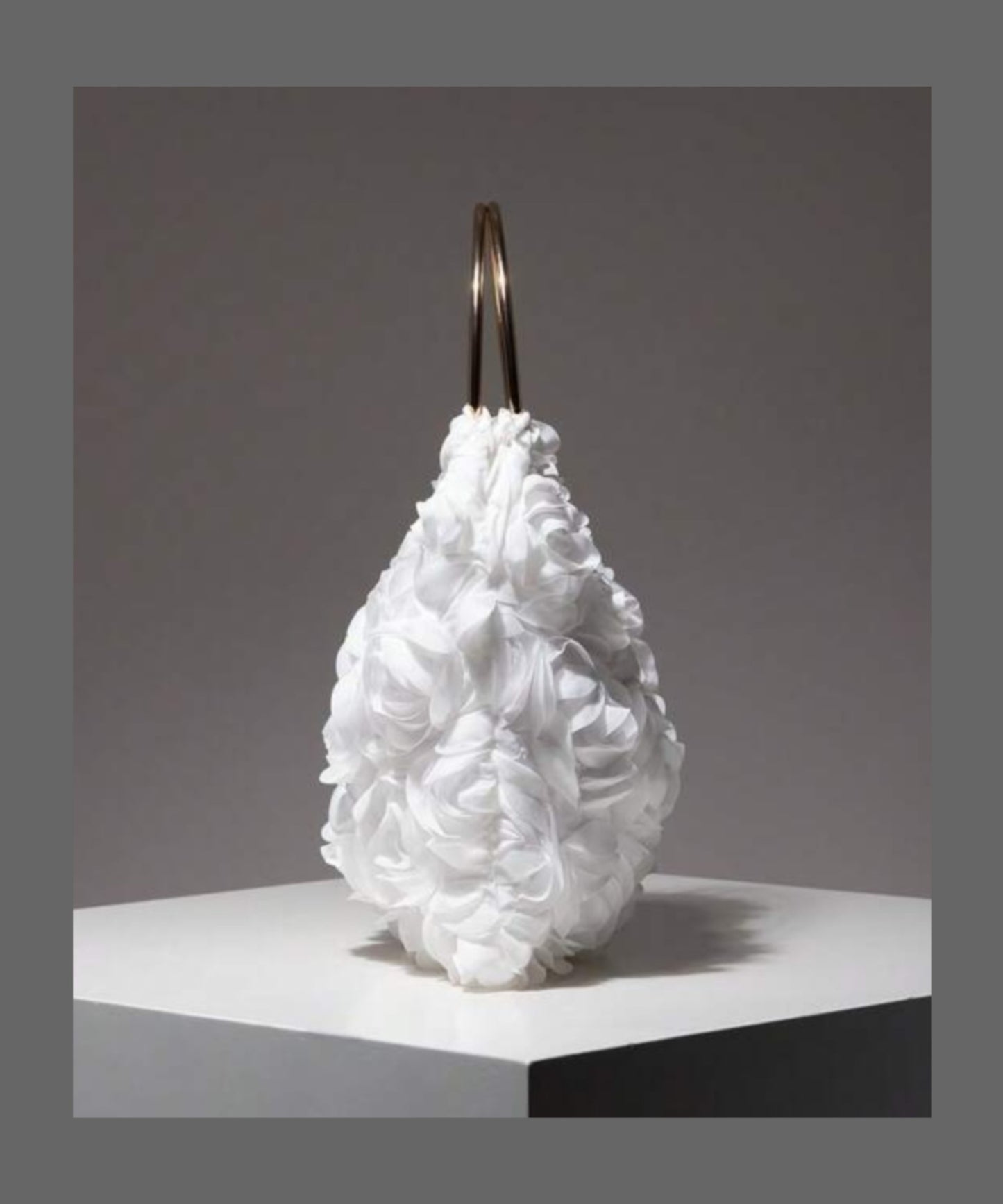 White Roses Evening Bag