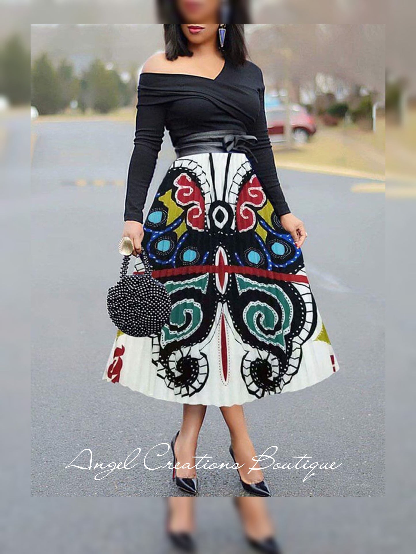 Street Chic Pleat skirt