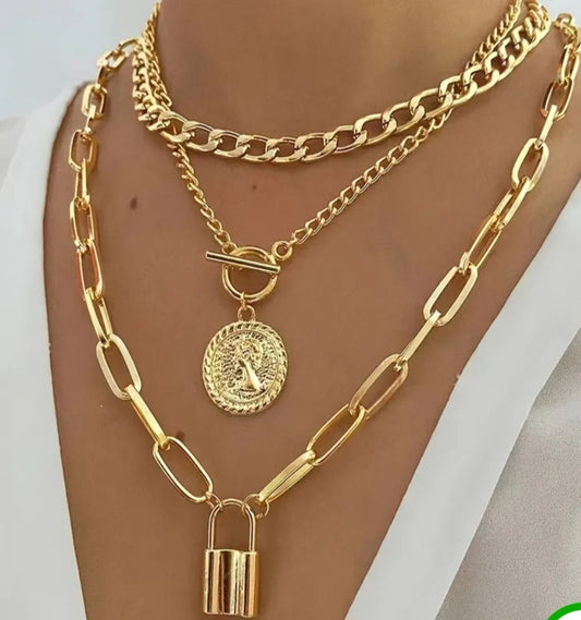 Unlocked & Unbothered Layered Necklace