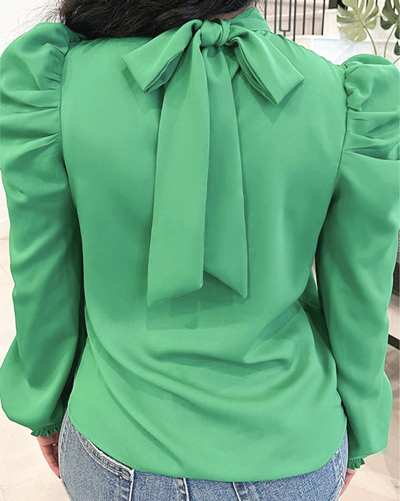 Envy Tie Back blouse