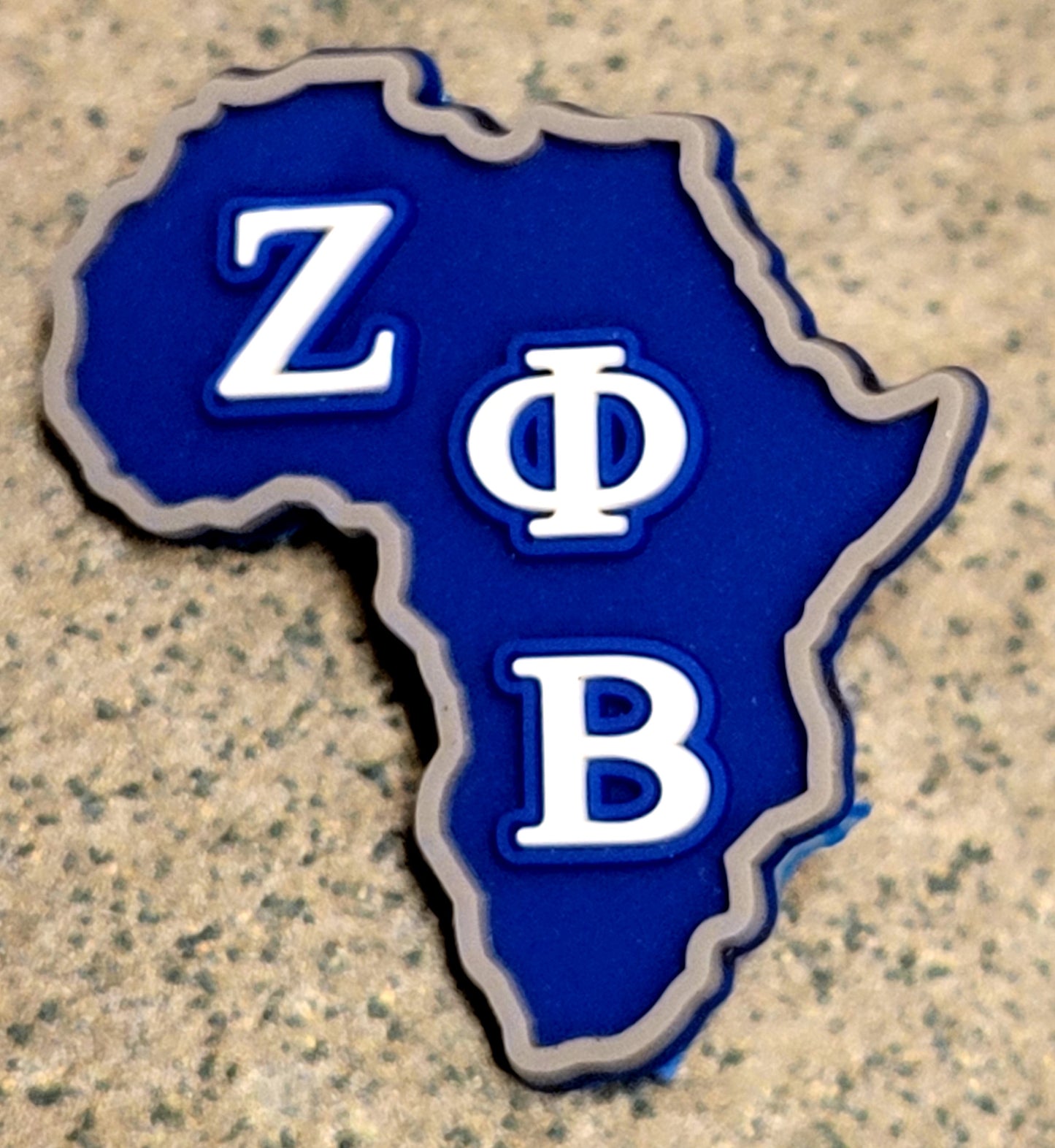 Zeta Phi Beta shoe charms