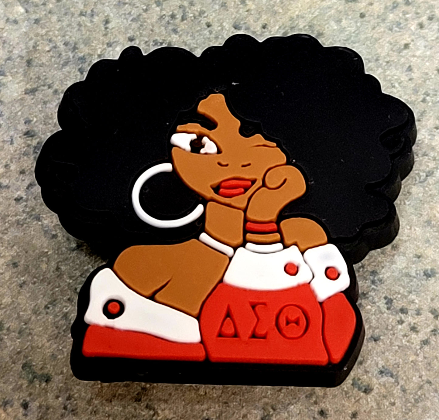 Delta Sigma Theta shoe charms