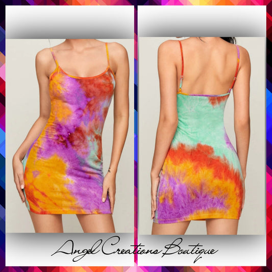 Slip On Tye Dye dress