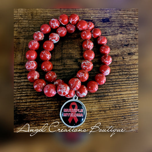 Multiple Myeloma charm bracelet