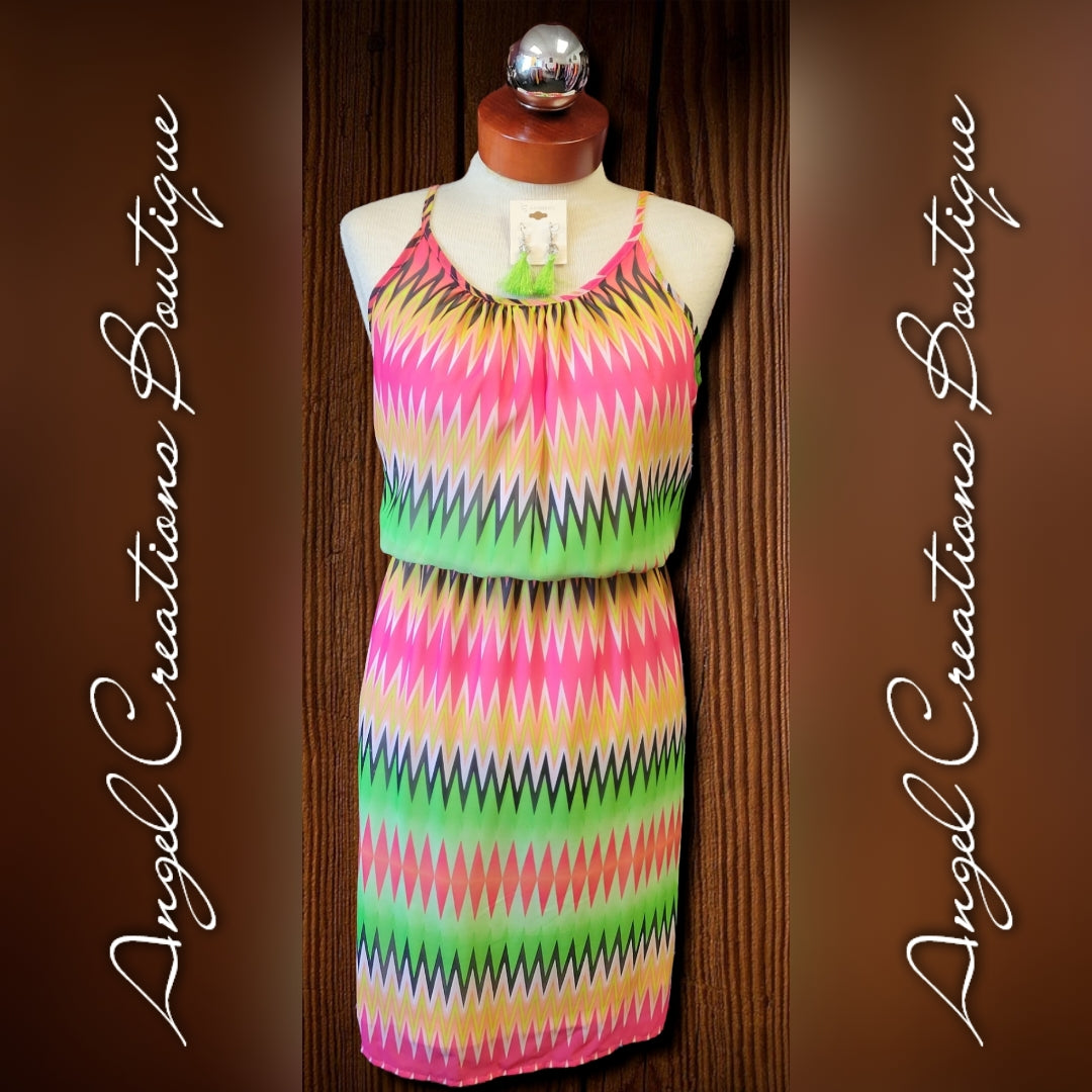 Zigzag Multicolor Dress
